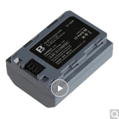 灃標(biāo)/FB   NP-FZ100相機(jī)電池/充電器索尼A7M4 A7R4 A7M3 A7R3 A7S3 A7R5 FX30 FX3 A9M2 A1 A6600 A7C相機(jī)電池 升級(jí)版鋰電池（單電池，2400mAh大容量）